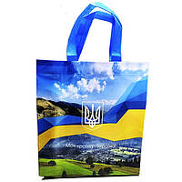 Эко сумка ламинированная 29*33 см Моя страна - Україна
