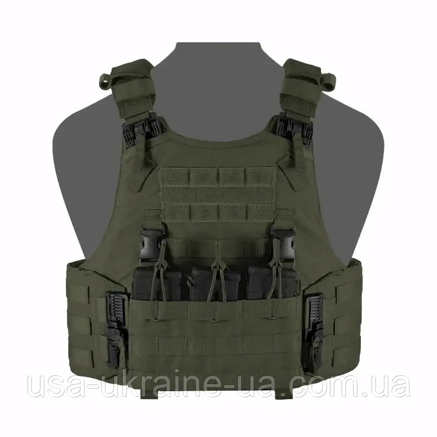 Плитоноска QRC DFP TMOP Quad Release Plate Carrier Combo от WAS з підсумками під магазин, фото 1