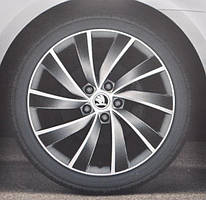 Диск легкосплавний 7.5Jx18" TURBINE - Skoda Octavia A7