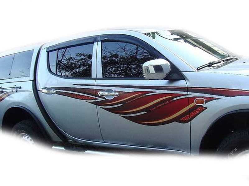 Дефлектори вікон Mitsubishi L-200 2006-2015 (M34)