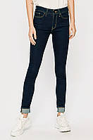 Жіночі джинси Levi's skinny, вузькі, з високою талією, темно - синый, розмір 27х30