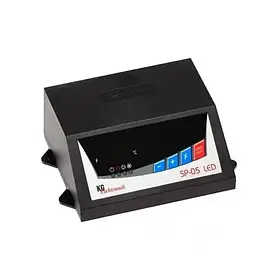 Автоматика SP-05 LED + Нагнітальний вентилятор NWS-75 метал чорний