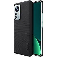 Пластиковый чехол NILLKIN Frosted Shield для Xiaomi 12 Pro - Black