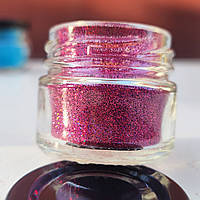 Гліттер "Дика ягода" хамелеон 234, дрібний розмір частинок, для декору смоли в техніці ResinArt. Уп. 25мл