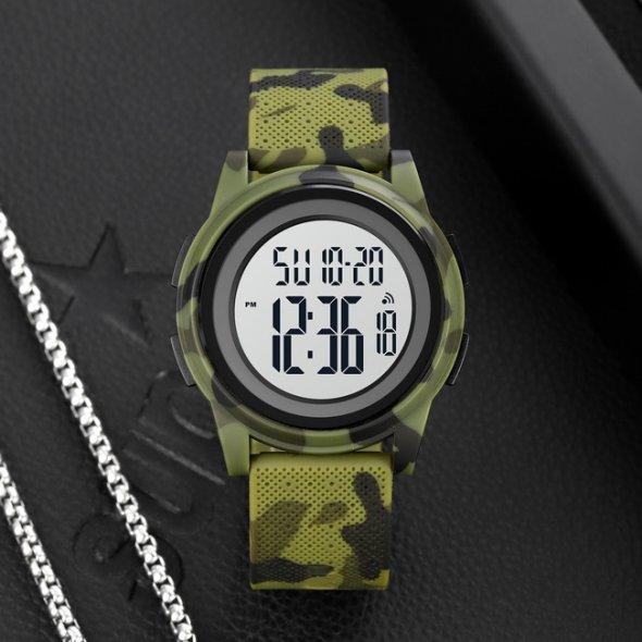Чоловічий спортивний кварцовий годинник Skmei Military New