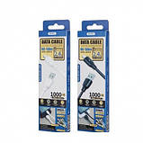 Кабель для телефона REMAX Micro USB 1M 2.4A Чорний, фото 3