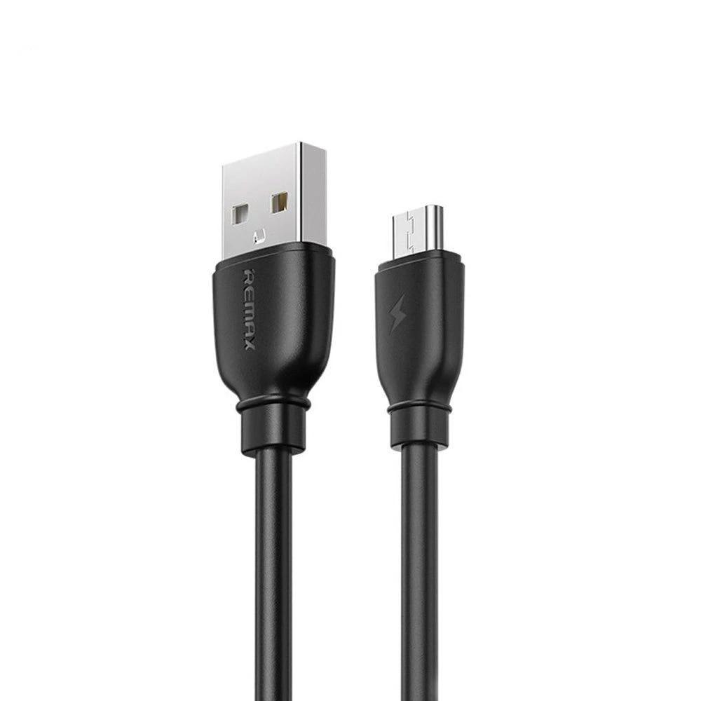 Кабель для телефона REMAX Micro USB 1M 2.4A Чорний