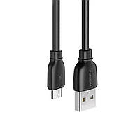 Кабель для телефона REMAX Micro USB 1M 2.4A Чорний