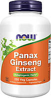 Екстракт женьшеня (Panax Ginseng Extacт) NOW Foods 250 вегетаріанських капсул