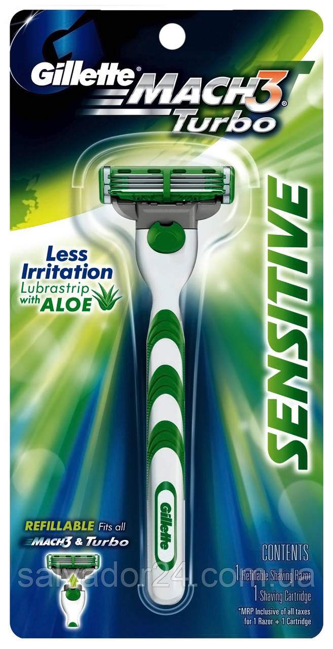 Бритва Gillette Mach3 Sansative зі змінною касетою