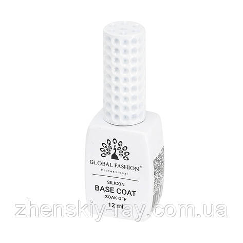 Силіконова база Silicon Base Coat Global Fashion, 12 мл, фото 1