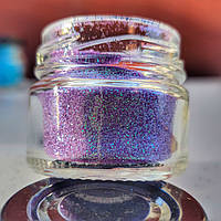 Гліттер "Лавандова фантазія" хамлеон 235, дрібний розмір частинок, для декору смоли в техніці ResinArt. Уп. 25мл