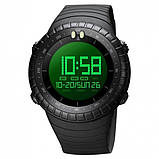 Чоловічий спортивний наручний годинник Skmei Ribas (black), фото 4