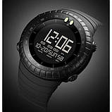 Чоловічий спортивний наручний годинник Skmei Ribas (black), фото 9
