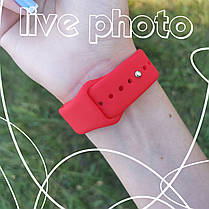 Ремінець для Galaxy Watch Active (AN) Red, фото 4