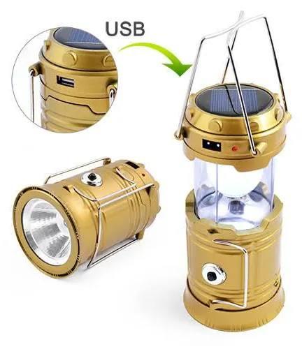 Ліхтарик G5800+solar кемпінговий