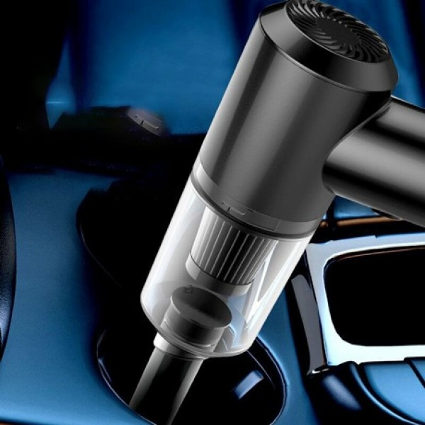 Портативний вакуумний автомобільний пилосос Vacuum Cleaner з 2 насадками