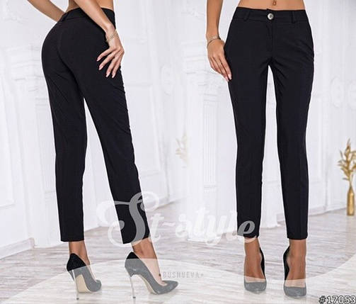 Шикарні жіночі штани, тканина "Костюмна" 50, 52 розмір 50, фото 1