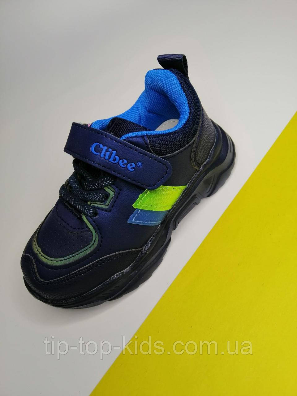 Кросівки для хлопчика Clibee 899 F blue сині р. 26,29,31, фото 1