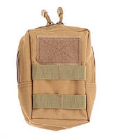 Підсумок / сумка тактика на рюкзак для представників ЗСУ та інших військових спеціальностей, ХАКІ (КОЙОТ)