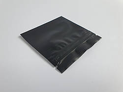 Пакет Саше 80х80 чорний zip-замок