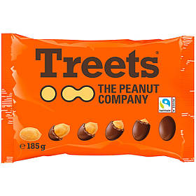 Арахіс у шоколаді Treets The peanut Company 185g