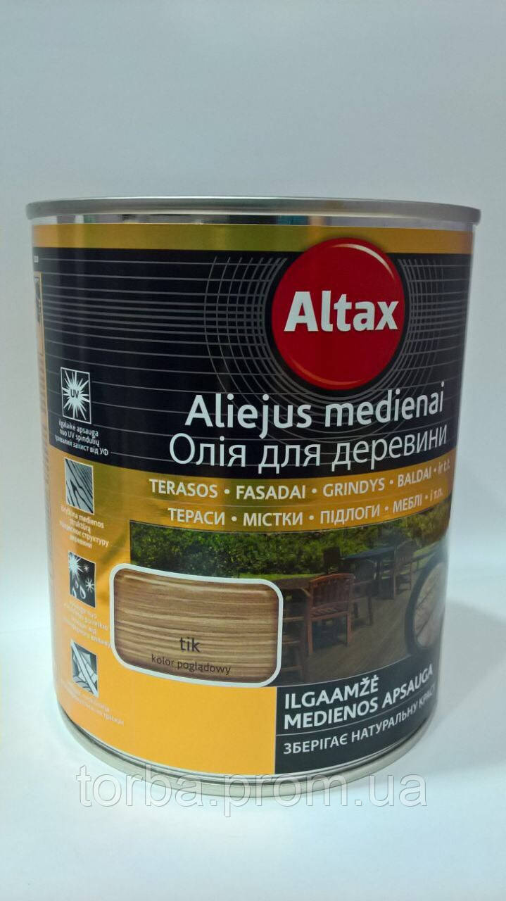 Масло для дерева Altax 0,75л ТІК