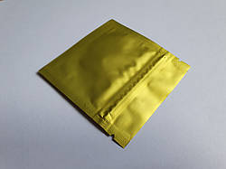 Пакет Саше 80х80 золото zip-замок