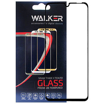 Захисне скло Walker 3D Full Glue для ZTE Blade A7 2019 Black