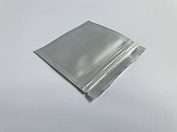 Пакет Саше 80x80 срібло (мат-глянець) zip-замок