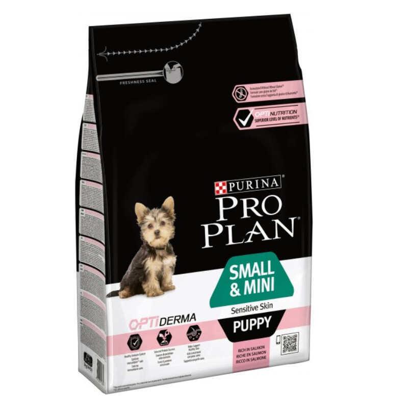 Purina Pro Plan Puppy Small Mini Salmon (Пурина Про План Паппі Смаль Міні Лосось) корм для цуценят мініродам