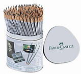 Олівець чорнографітний Faber-Castell Grip 2001 2Н, 117012, фото 10