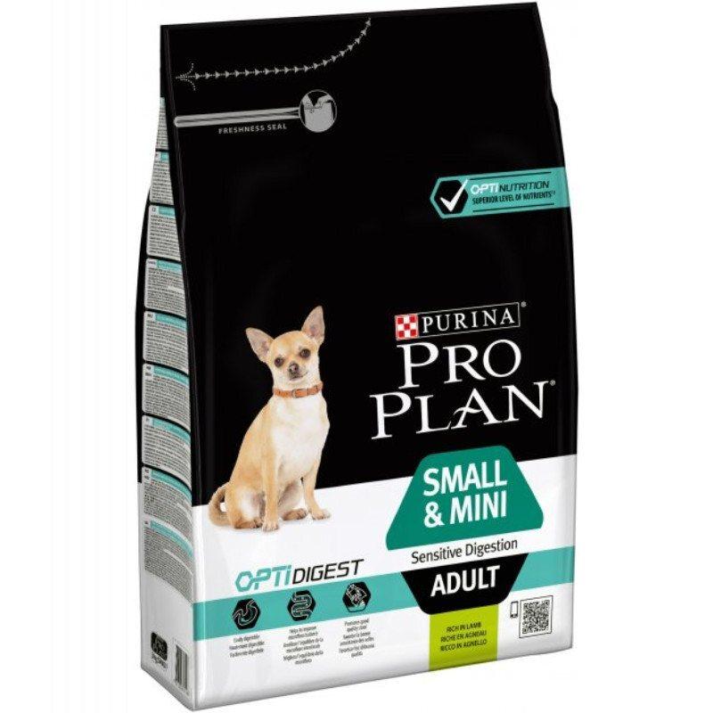 Purina Pro Plan Small Mini Sensitive (Пурина Про План Смаль Міні Сенситив Ягня) корм для собак міні для шлунково-кишкового тракту