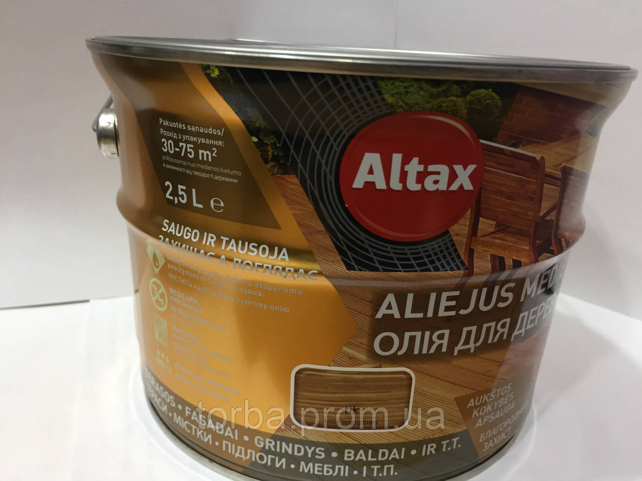 Масло для дерева Altax 2,5л ТІК