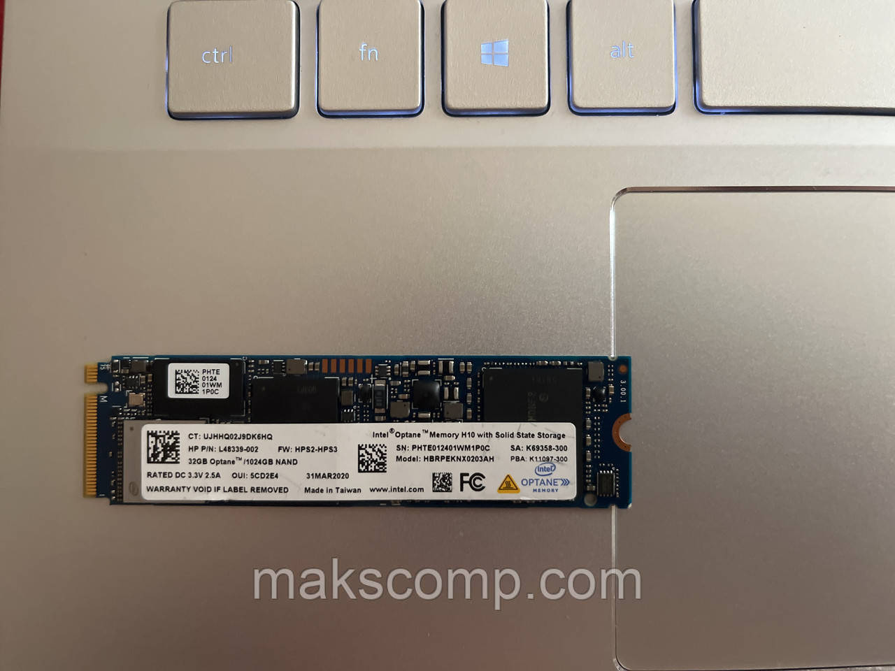 SSD Intel OPTANE H10 32GB/1TB m.2 PCIe NVMe (HBRPEKNX0203AH)