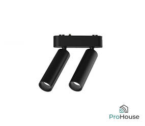 Магнітний трековий світильник ProHouse Slim Focus Double-14W