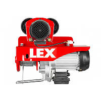 Тельфер с передвижным механизмом LEX LXEH600TW 300/600кг 1600Вт