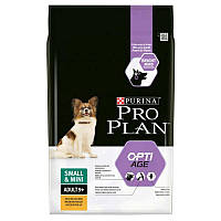 Purina Pro Plan Adult 9+ Small Mini (Пурина Про План Едалт 9+ Смаль Міні Курка) корм для собак міні від 9 років