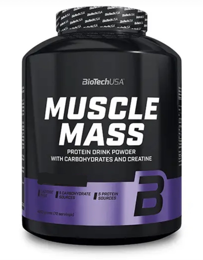 Гейнер Muscle Mass BioTech 4 кг Шоколад