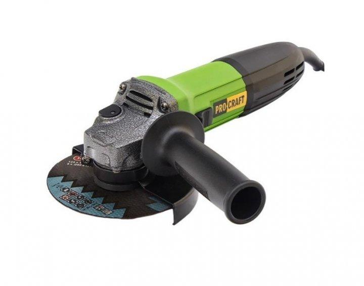 Кутова шліфувальна машина (болгарка) Procraft PW1100 (диск 125 мм)
