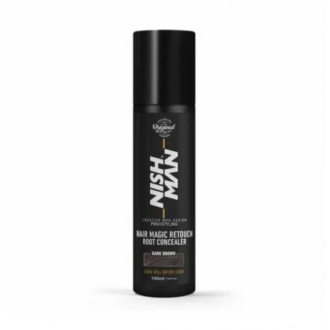 Спрей для Маскировки Седины Nishman Hair Magic Retouch Root Concealer ...