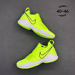 Eur39-46 Кросовки Nike PG 1 Neon Volt Paul George чоловічі баскетбольні