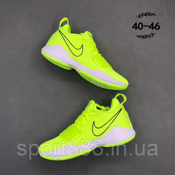Eur39 46 Nike PG 1 Neon Volt Paul George www.sport888.in.ua 1667515045