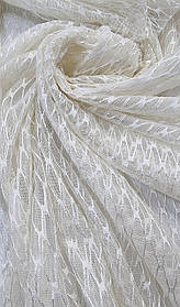 Тюль-гіпюр  "Вегас світлий Беж", 3 метри