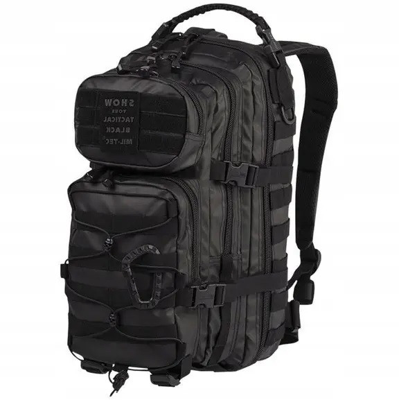 Тактичний рюкзак US Assault Pack SM Tactical Black Mil-Tec 20 L 14002088