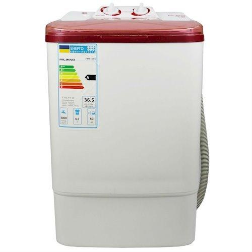 Пральна машина напівавтоматична Milano FWM-40 PA RED на 4.5 кг, фото 1