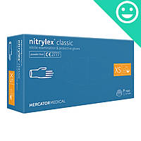 Перчатки Нитрилекс Классик, размер XS, 100 шт. Nitrylex Basic/Classic Mercator Medical (Poland)