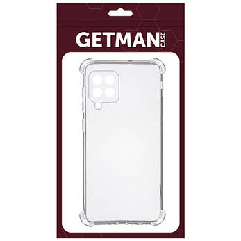 TPU чохол GETMAN Ease logo усичені кути для Samsung Galaxy A12 / M12, фото 2