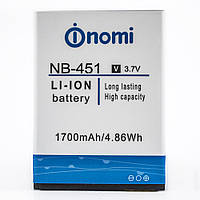 Аккумулятор для Nomi NB-451 - i451 Twist [Original PRC] 12 мес. гарантии