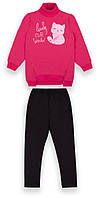 Костюм детский (кофточка и брюки) для девочки GABBI KS-20-26 Симпатяшки Оранжевый на рост 104 (12426)
